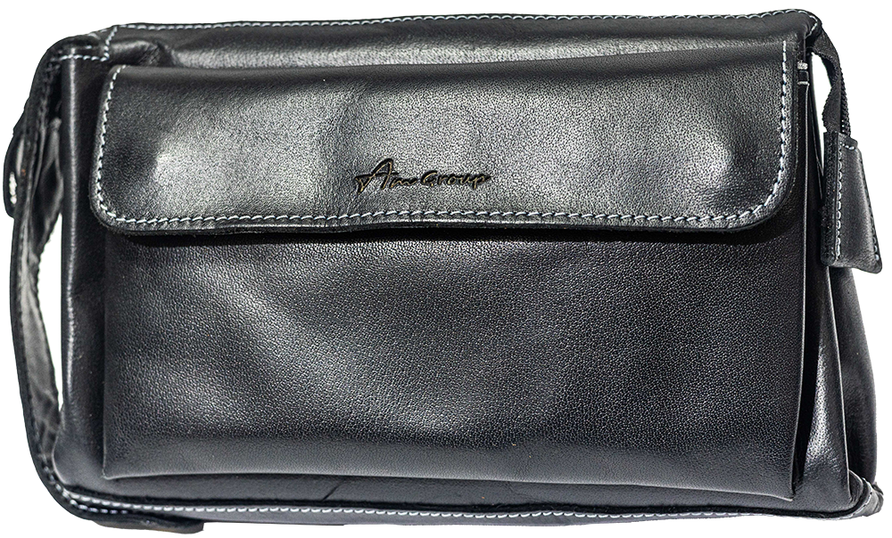 شنطة هاند من AM Group ، جلد مطرز ، مقاس كبير، متعدد الألوان