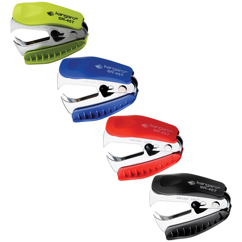 خلاعة الدبابيس المعدن للورق من كنجارو، متينة وشديدة التحمل، ألوان متعددة  SR-45T