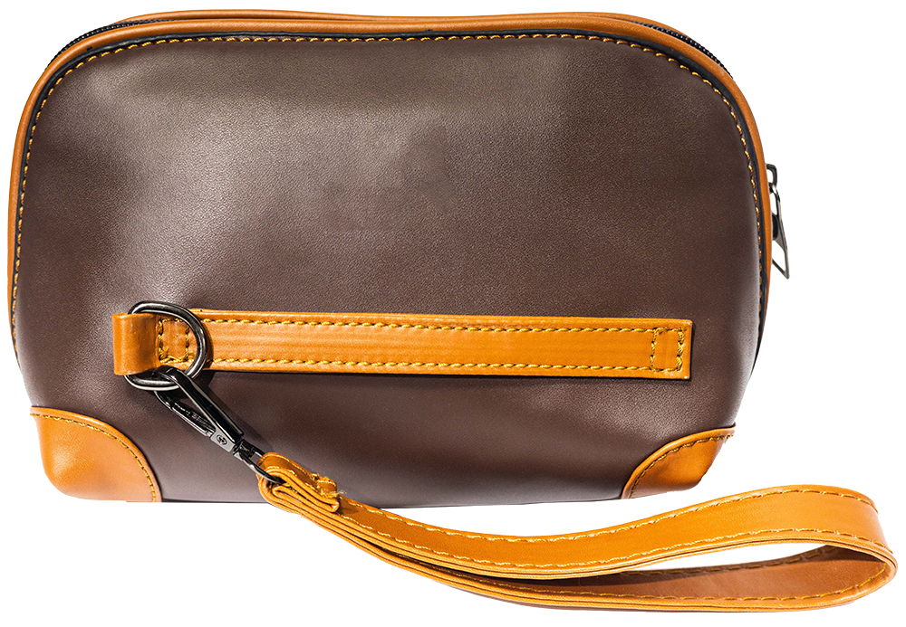 شنطة يد كرونه ، خامه جلد ، مقاس كبير ، متعدد الألوان