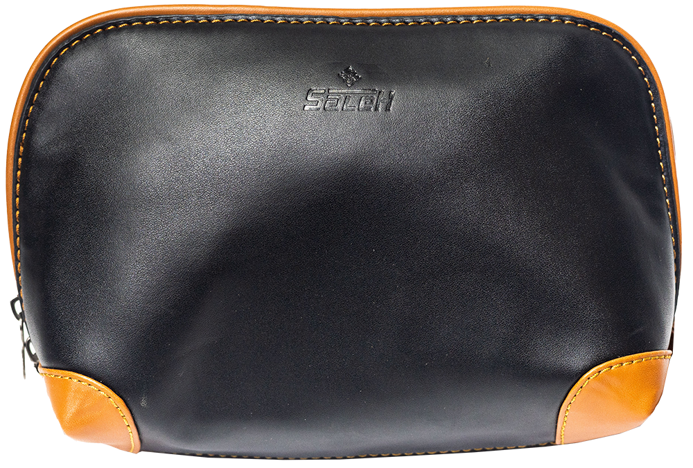 شنطة يد كرونه ، خامه جلد ، مقاس كبير ، متعدد الألوان