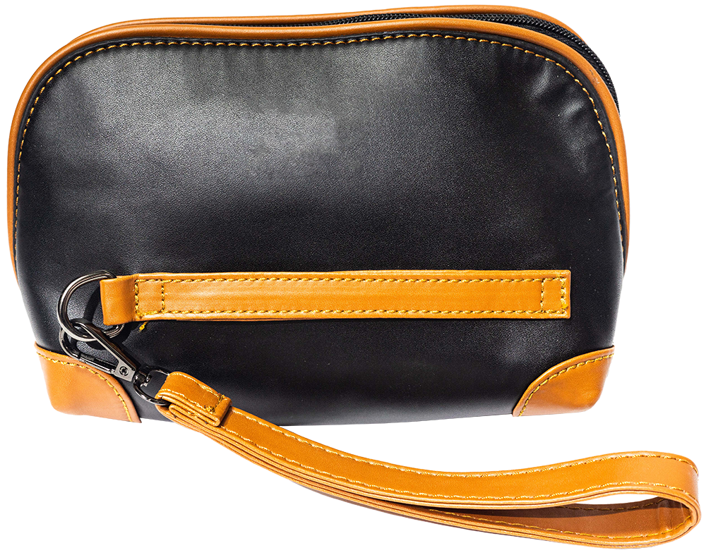 شنطة يد كرونه ، خامه جلد ، مقاس كبير ، متعدد الألوان