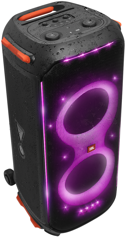 سماعات جي بي ال Party Box 710 اللاسلكية ، بلوتوث ، 800 وات RMS ، مقاومة للرذاذ ، أسود ، JBLPARTYBOX710EU