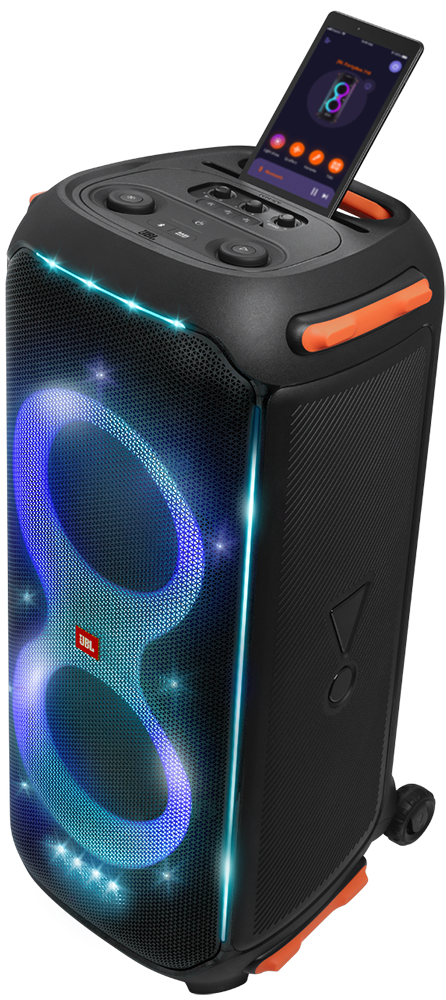 سماعات جي بي ال Party Box 710 اللاسلكية ، بلوتوث ، 800 وات RMS ، مقاومة للرذاذ ، أسود ، JBLPARTYBOX710EU