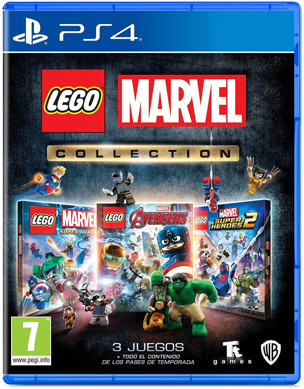 إسطوانة ألعاب ليجو مارفيل كوليكشن لجهاز PS4