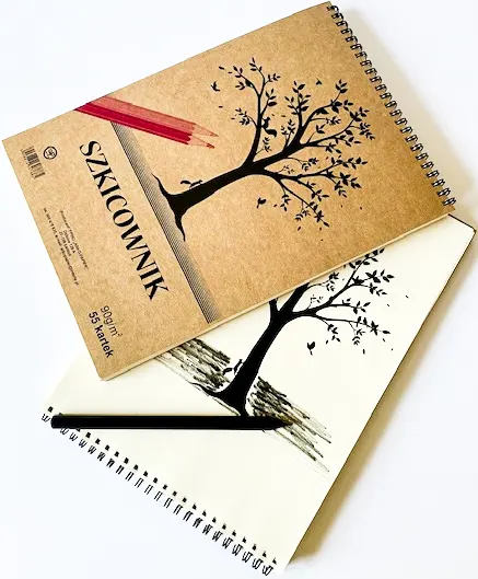 اسكتش رسم سلك من سمير وعلي سوفت كفر 50 ورقة، مقاس  28.3*20.9  سم، متعدة الألوان