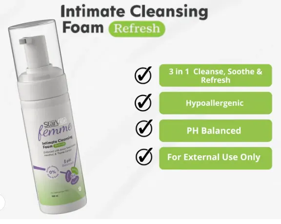 غسول فيم منعش للمناطق الحساسة فوم من ستارفيل , 150 مل