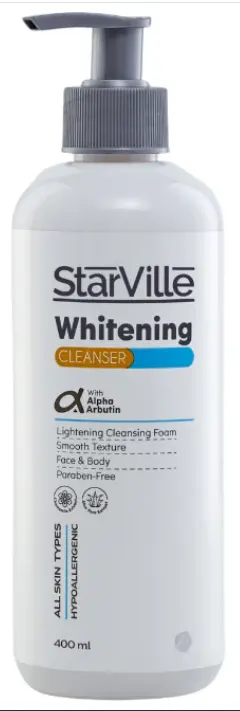 غسول ستارفيل وايتنج غسول لتفتيح البشرة لكل انواع البشرة، 400 مل