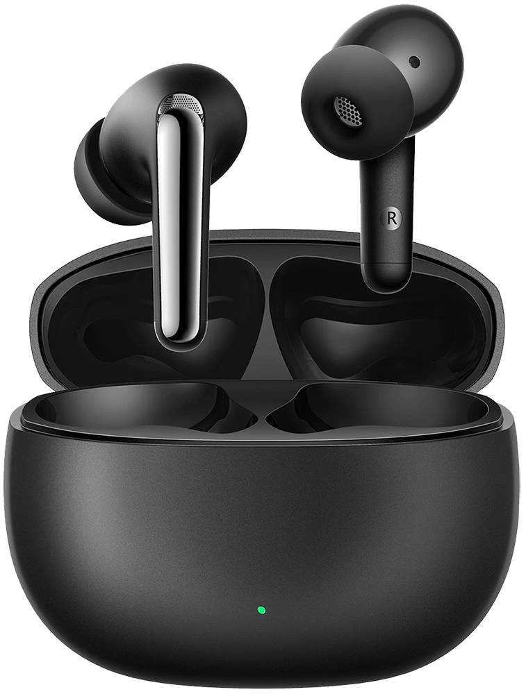 سماعات جوي روم ترو فن بودز اللاسلكية ، بلوتوث 5.4 ، بطارية 400 ملي أمبير ، 4 ميكروفون ، اسود، Fn1