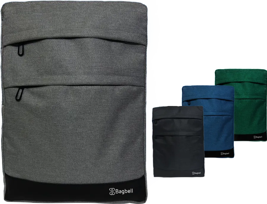 شنطة ظهر لاب توب باج بيل، 15.6 بوصة، قماش الجوخ، متعددة الألوان، B-2021