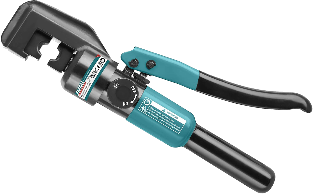Total Tools Hydraulic Cable Crimper, 4-70mm, THCT070