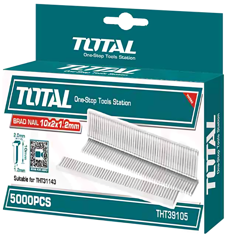 علبة مسمار من توتال تولز ، مقاس 1 سم ، عدد 5000 ، THT39105