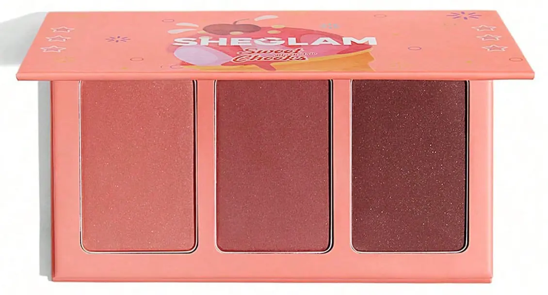 باليت بلشر شيجلام سويت تشك، 3 الوان، صن سيت كروز