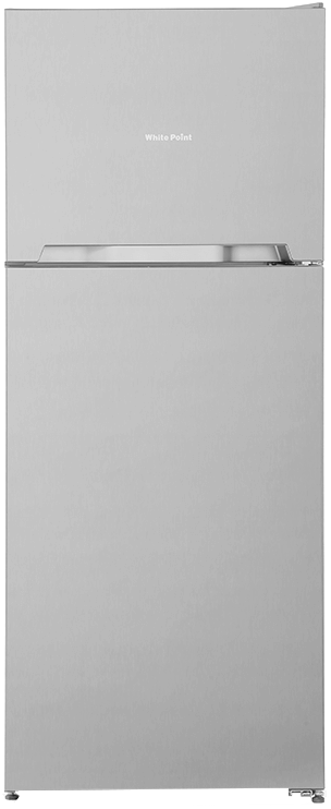 ثلاجة وايت بوينت نوفروست ، 420 لتر ، 2 باب ، انفرتر ،  سيلفر ، WPR463VS