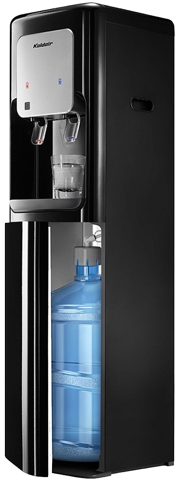 مبرد مياه كولدير، 2 حنفيه ، بارد و ساخن ، قارورة سفلى ، أسود ، TYPE A.PPL (14-016-0109)