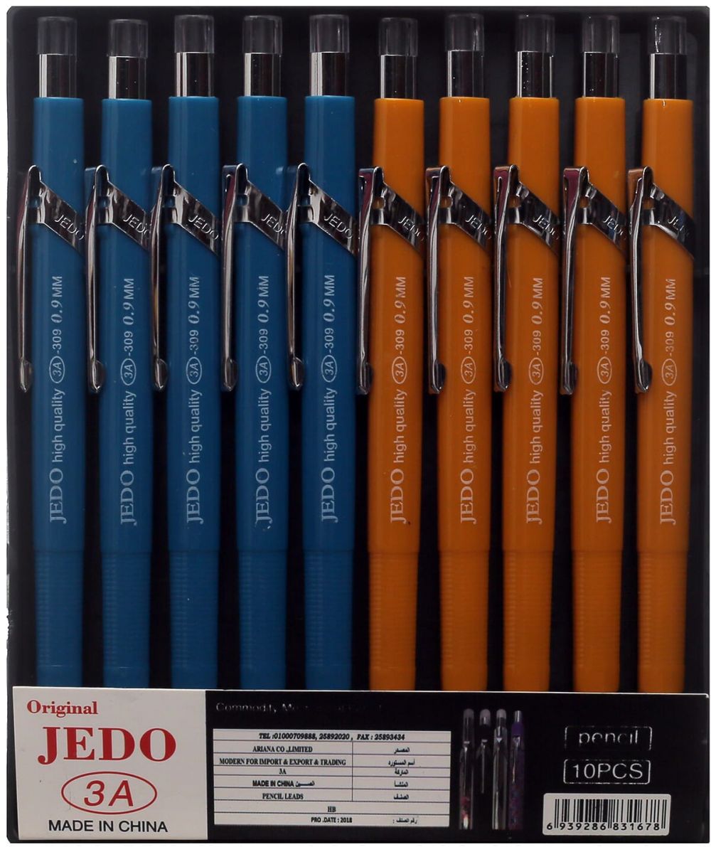 قلم سنون 0.9 ملم ميكانيك جيدو S309، لون متعدد