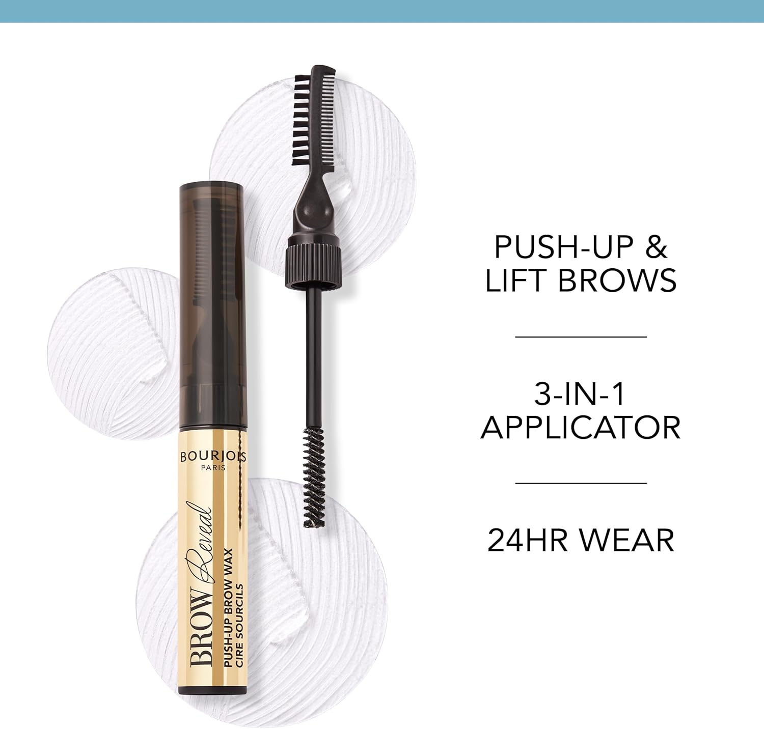 ماسكرا حواجب بورجوا ريفيل بوش أب، 01 شفاف