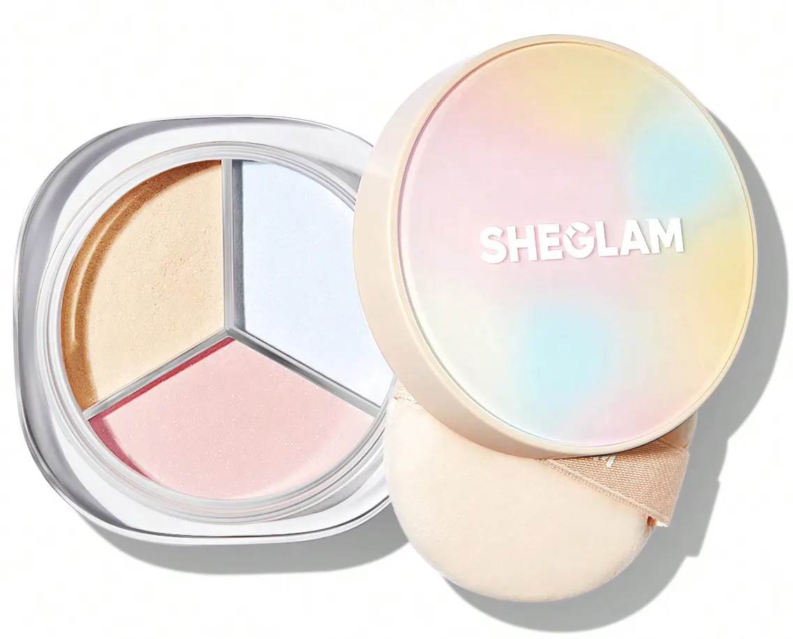 بودره تثبيت المكياج مصحح 3 في 1 راديانس رينج من شيجلام