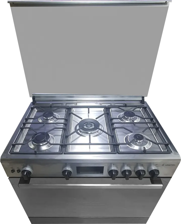 بوتاجاز اريستون ، 90 سم ، 5 شعلة ، شاشة ديجيتال ، حاملات زهر، أمان تام ، استانلس ستيل ، ARR9GGF33229XNA