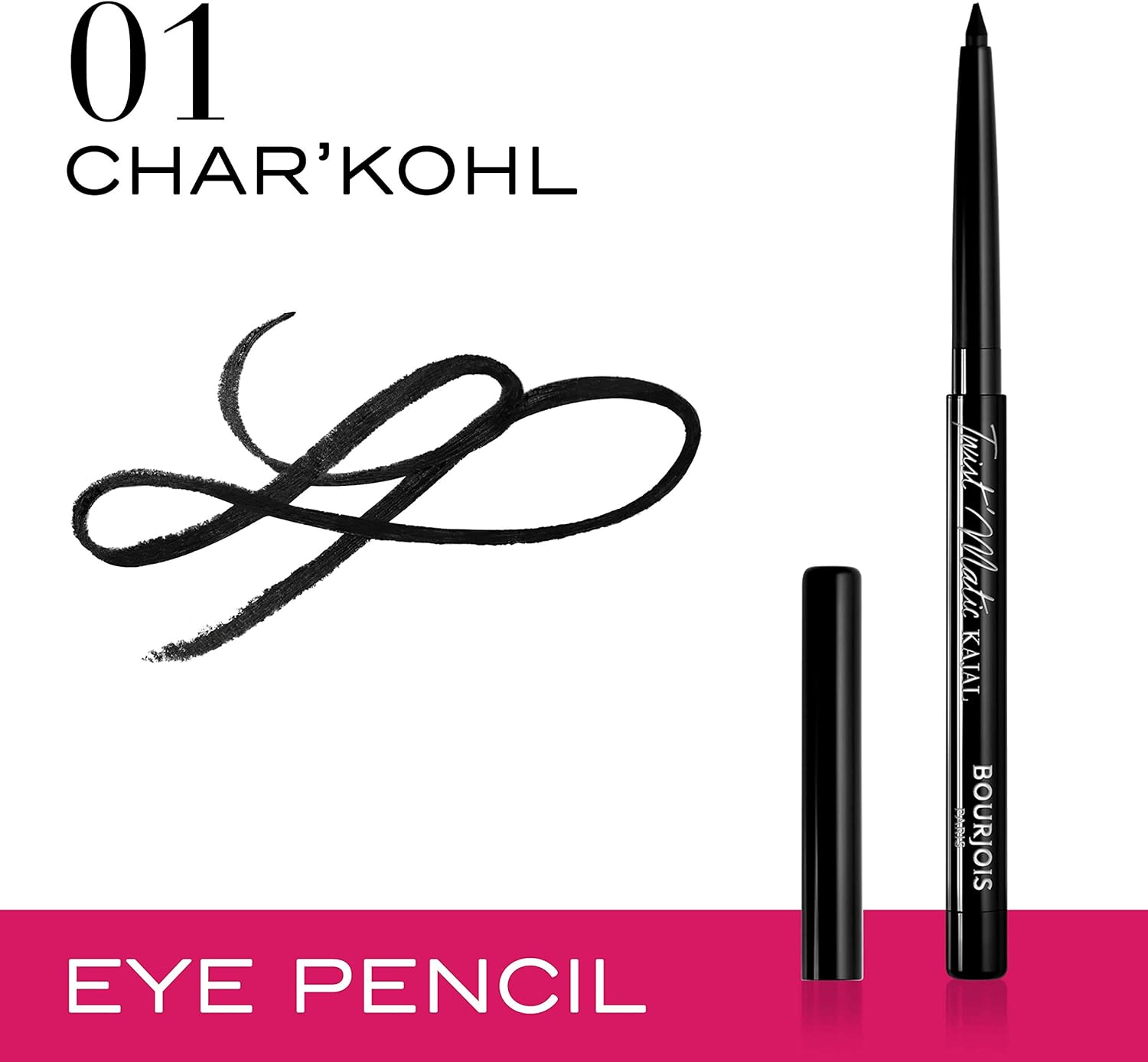 كحل بورجوا تويست ماتيك كاجال، 01