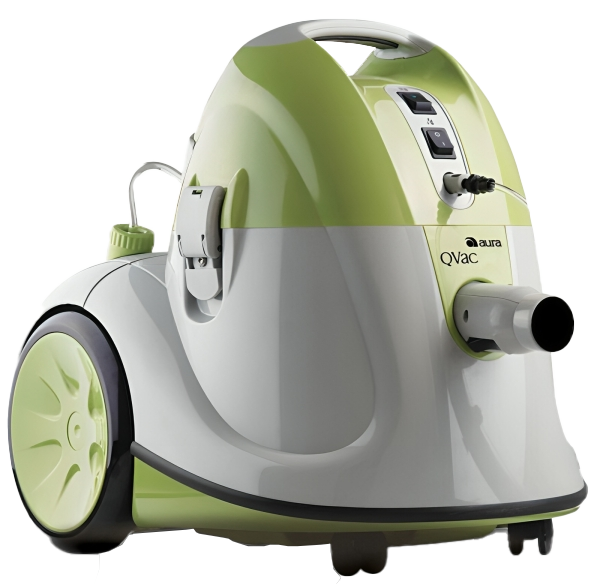 مكنسة أورا تركي ، 1800 وات ، شفط وطرد الاتربه والماء ، أخضر ، QVAC 114H