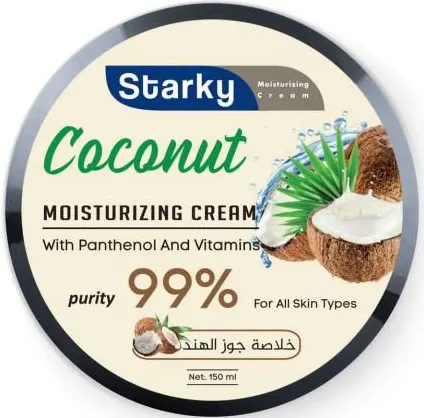 كريم مرطب ستاركي كريم البانثينول والفيتامينات بجوز الهند، 150مل