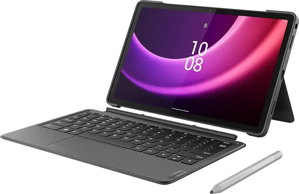 تابلت لينوفو تاب P11 الجيل الثاني، شاشة 11.5 بوصة، ذاكرة داخلية 128 جيجابايت، رامات 6 جيجابايت، شبكة الجيل الرابع ال تي اي، لوحة مفاتيح + القلم، رمادي ستورم