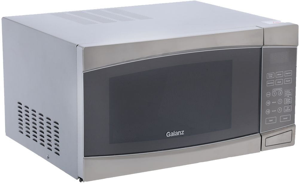 ميكروويف جالانز ، 43 لتر ، 1050 وات ، شاشة ديجيتال ، شواية ، ضمان بي تك ،  سيلفر ، D10043AP.YM