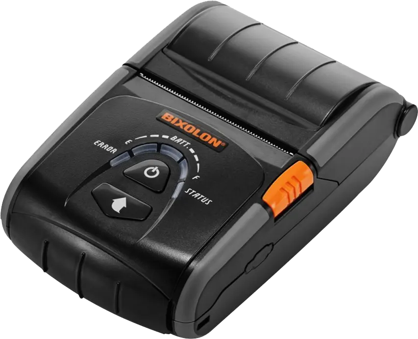 طابعة فواتير حرارية متنقلة قابلة لإعادة الشحن من بيكسولون أحادية اللون، بلوتوث، mini hdmi ، أسود، SPP-R200III PLUS BK-DLT