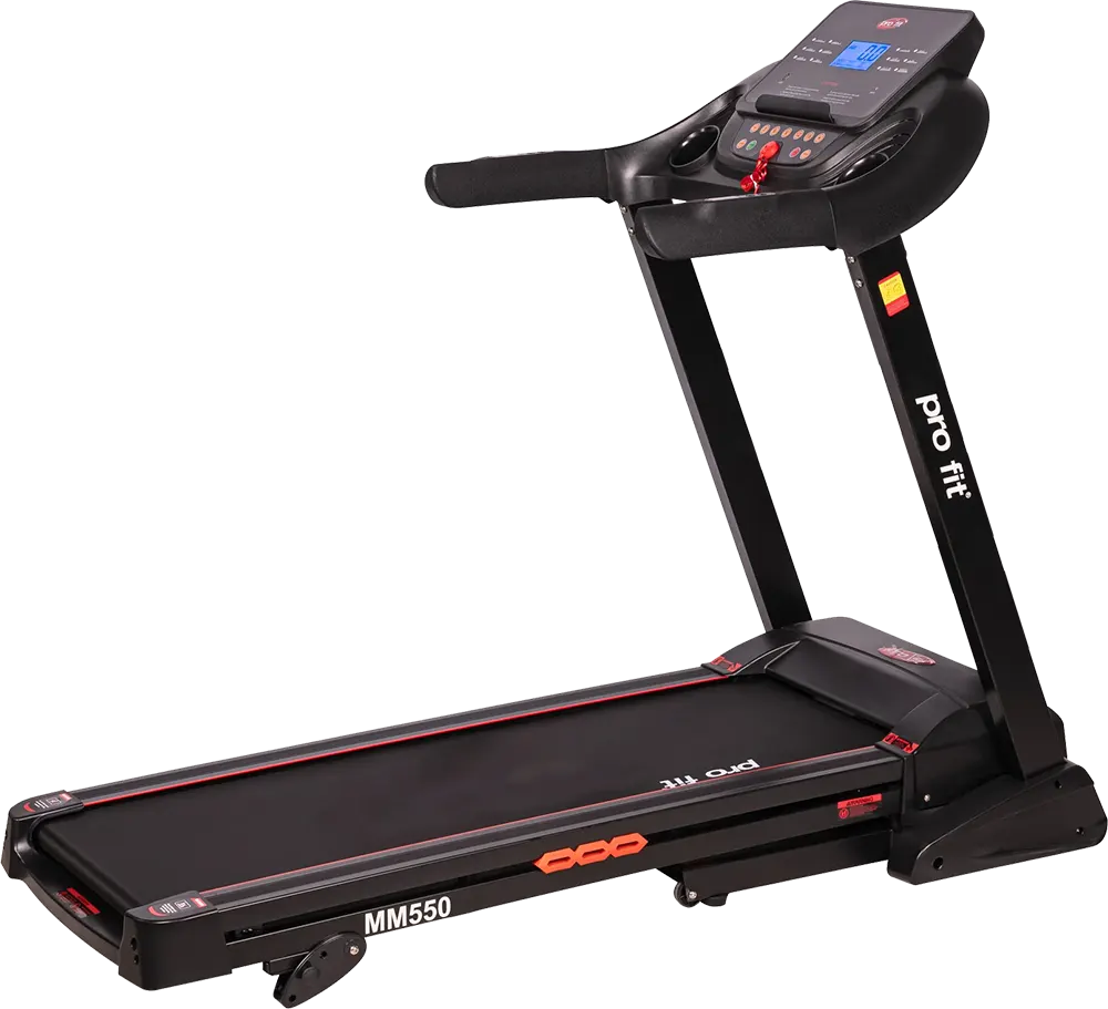 ترايدميل  بروفيت 3 حصان، 150 كيلو، شاشة رقمية، أسود، MM-550