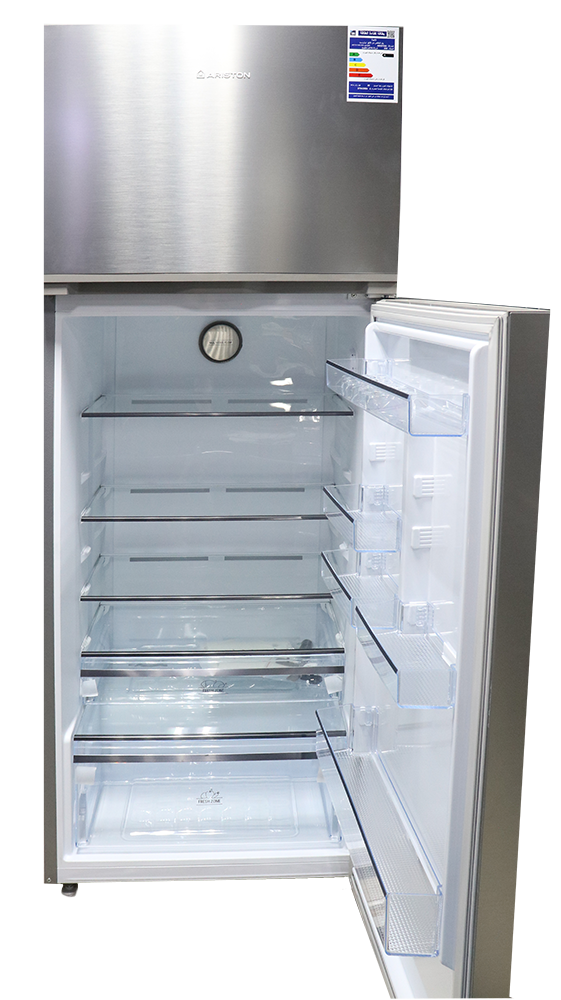 ثلاجة اريستون نوفروست ، 450 لتر ، 2 باب ، انفرتر ،  لون سيلفر  ، ART70F1452XNA
