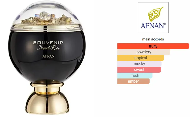 عطر سوفينير ديسيرت روز من افنان للنساء او دي برفان، 100مل