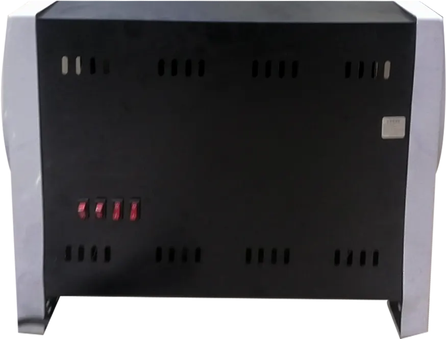 Runq 4 Candle Halogen Heater, 2400 Watt, White*Black