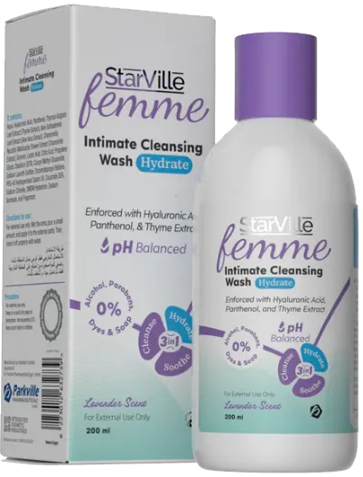 غسول فيم منظف ومرطب للمناطق الحساسة من ستارفيل، 200 مل