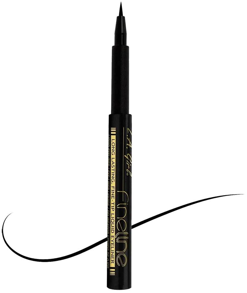 ايلاينر ال ايه جيرل  سائل فاين لاين، GLE721 أسود