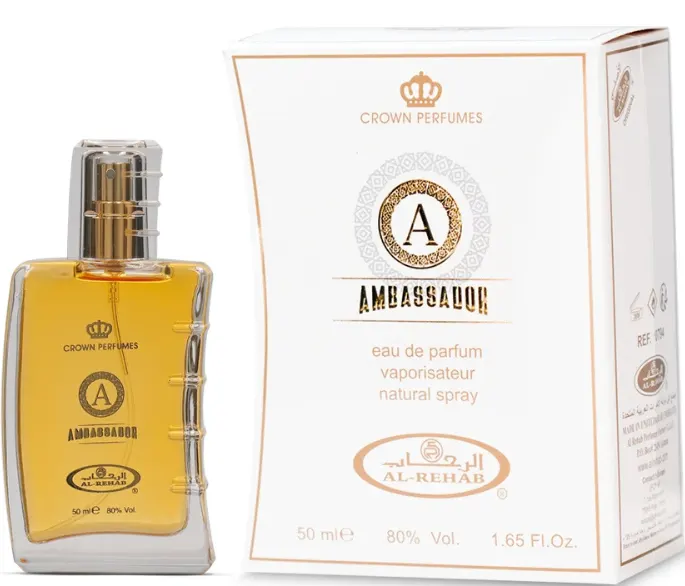 عطر امباسادور من الرحاب للنساء او دي برفان، 50مل