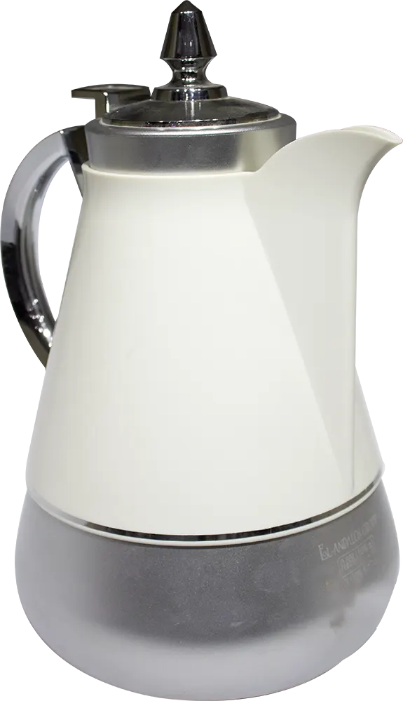 ترمس شاي حراري الاندلس ، سعة 850 ملي، زجاج داخلي، ألوان متعددة