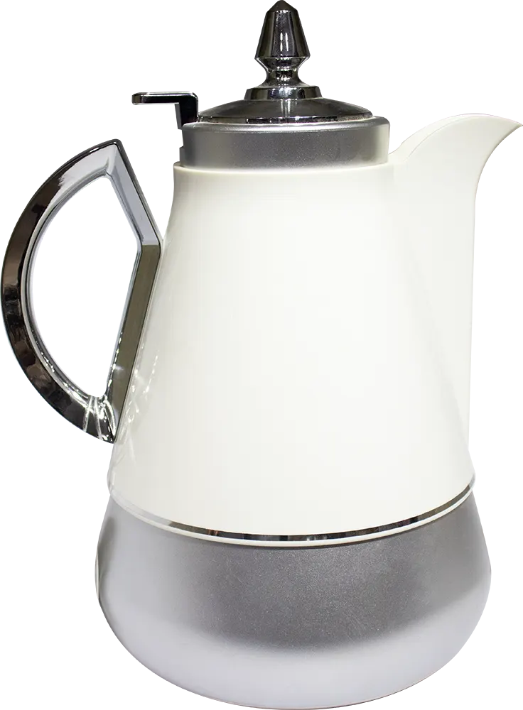 ترمس شاي حراري الاندلس ، سعة 850 ملي، زجاج داخلي، ألوان متعددة