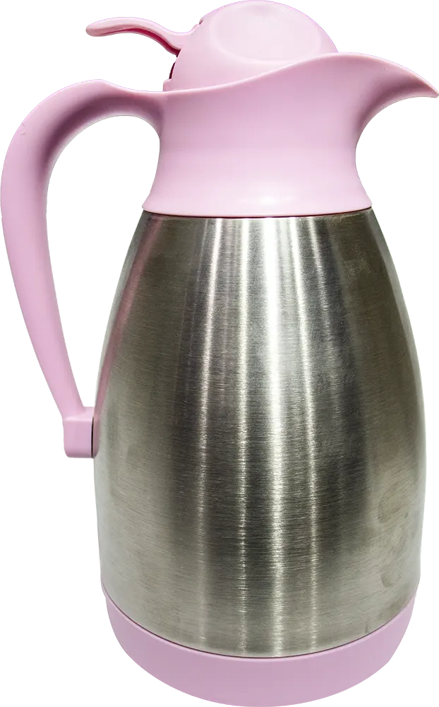 ترمس شاي حراري الاندلس سعة 1.5 لتر، ستانلس ستيل داخلي ، لون فوشيا