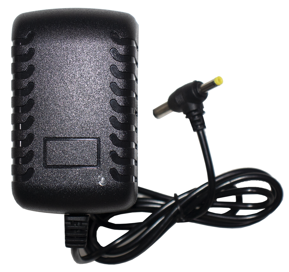 ادابتور بي ان كيه ، 5 فولت ، 1 أمبير ، مخرجان ، أسود