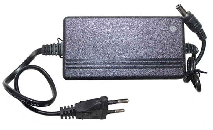 ادابتور جاما ايه بلس ، 12 فولت ، 2 أمبير ، مخرج واحد ، أسود ، TECH12V-2A