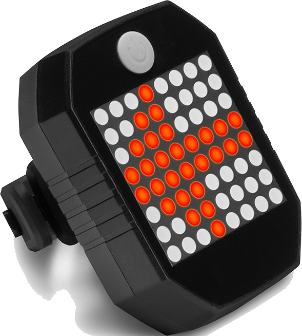 كشاف للدراجة كامليون ، ليد ، قابلة لإعادة الشحن ، ضد الماء ، ستة أنماط لإشارات الإضاءة التحذيرية ، اسود ، RS205