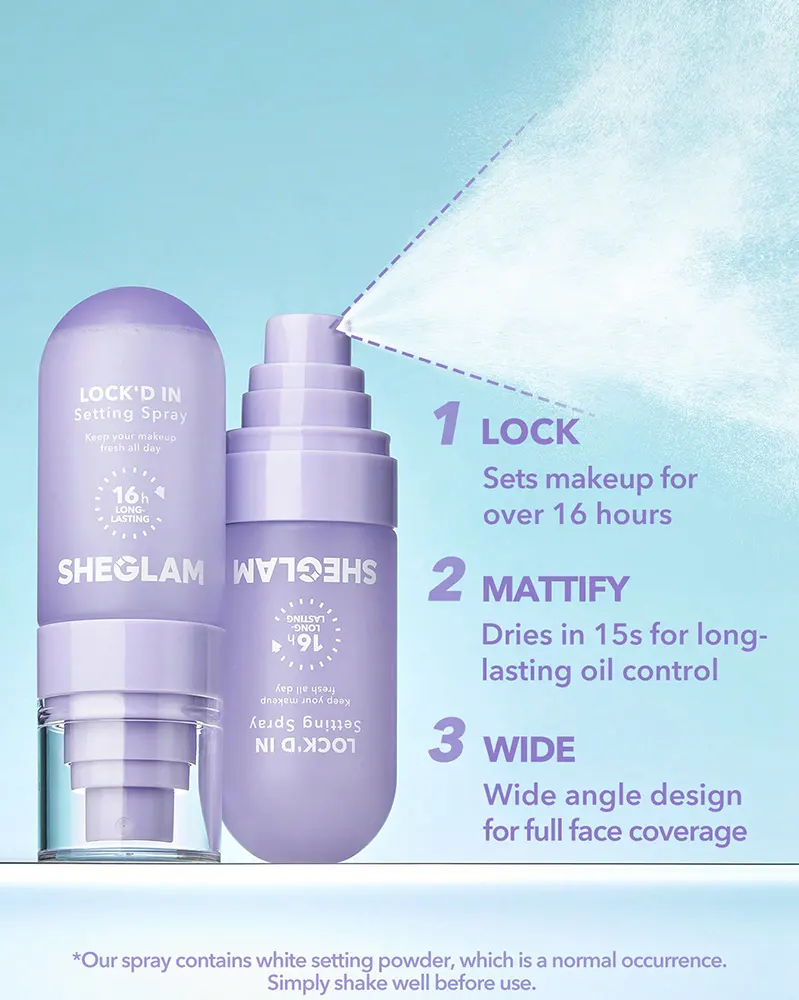 مثبت مكياج شيجلام سبراي لوكد ان