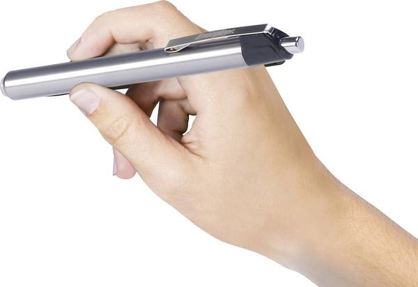 كشاف قلم إنرجايزر، ليد، إضاءة بيضاء، فضي