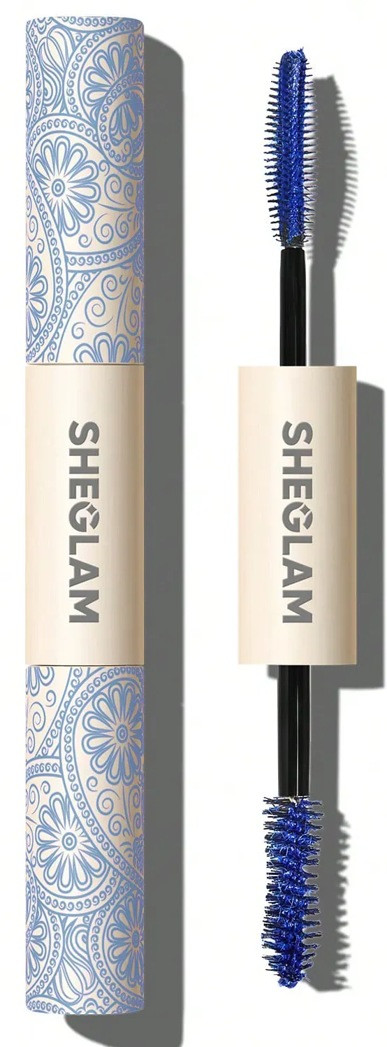ماسكرا شيجلام الكل في واحد للكثافة والطول مقاومة للماء، ازرق