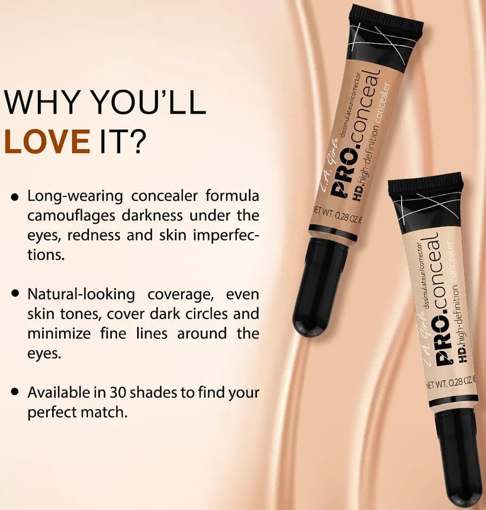 كونسيلر لاجيرل اتش دي برو كونسيل،GC964شامبين هايلايتر