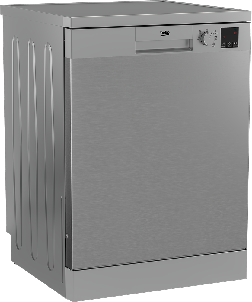 غسالة أطباق بيكو ، 60 سم ، 13 فرد ، 5 برامج ، شاشة ديجيتال ، ستانلس ستيل ، DVN05325X