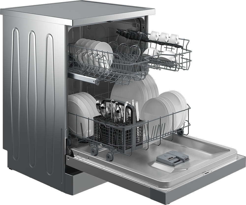 غسالة أطباق بيكو ، 60 سم ، 13 فرد ، 5 برامج ، شاشة ديجيتال ، ستانلس ستيل ، DVN05325X