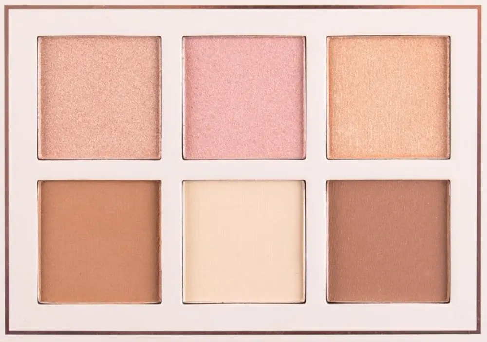 باليت هايلايتر وكونتور فلورال بلوم من بيوتي كرييشن