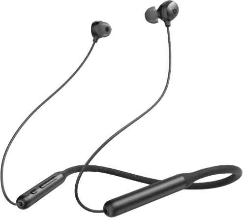 سماعات أذن لاسلكية حول الرقبة ساوندكور لايف U2i من أنكر ، مقاومة للماء IPX5 ، بلوتوث 5.0 ، شحن سريع ، أسود ، A3213H12