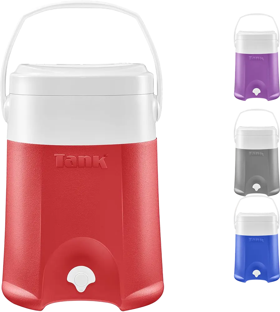 كولمن مياه تانك، 16 لتر، صنبور، مزود بفلتر، ألوان متعددة